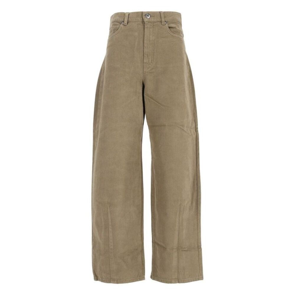 Weekend Max Mara Women Cotton Drill Trousers